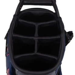 J.Lindeberg Play ST Golf Stand Bag 7 J.Lindeberg Play ST Golf Stand Bag -Cleveland Golf Shop J Lindeberg Play ST Golf Stand Bag Swirl Red JL Navy Barbados Cherry 4