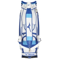 Mizuno Golf Tour Staff Bag White/Blue 7 Mizuno Golf Tour Staff Bag White/Blue -Cleveland Golf Shop Mizuno Golf Tour Staff Bag White Blue 3