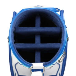 Mizuno Golf Tour Staff Bag White/Blue 8 Mizuno Golf Tour Staff Bag White/Blue -Cleveland Golf Shop Mizuno Golf Tour Staff Bag White Blue 4