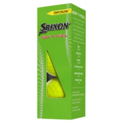 Srixon Soft Feel Golf Balls -Cleveland Golf Shop Srixon Soft Feel Golf Balls Yellow 4