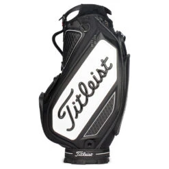Titleist Golf Tour Staff Bag 10 Titleist Golf Tour Staff Bag -Cleveland Golf Shop Titleist 2022 Golf Tour Staff Bag Black White 5