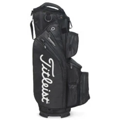 Titleist StaDry 14 Golf Cart Bag -Cleveland Golf Shop Titleist StaDry 14 Golf Cart Bag Black 3
