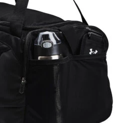 Under Armour Undeniable 5.0 Golf Duffle Bag -Cleveland Golf Shop Under Armour Undeniable 5.0 Duffle Bag Black Black Metallic Silver 3