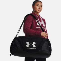 Under Armour Undeniable 5.0 Golf Duffle Bag -Cleveland Golf Shop Under Armour Undeniable 5.0 Duffle Bag Black Black Metallic Silver 6