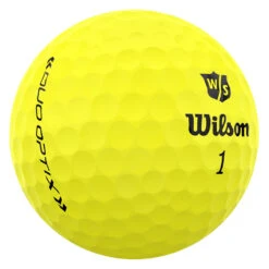 Wilson Duo Optix Matte Golf Balls -Cleveland Golf Shop duooptixgolfballsyellow3