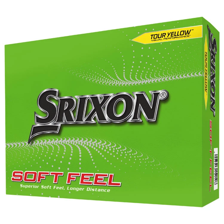 Cleveland Golf Shop 44 Cleveland Golf Shop -Cleveland Golf Shop Srixon Soft Feel Golf Balls Yellow 1